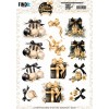 3D Cutting Sheet - Berries Beauties - Golden Whisper - Presents