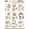 3D Cutting Sheet - Precious Marieke- Navy Elegance - Mini
