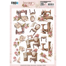 3D Cutting Sheet - Amy Design - Sewing Serenity - Sewing Machine
