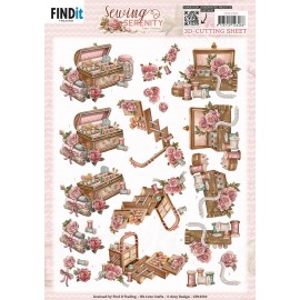 3D Cutting Sheet - Amy Design - Sewing Serenity - Sewing Box