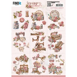 3D Cutting Sheet - Amy Design - Sewing Serenity - Mini
