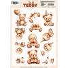 3D Cutting Sheet - Berries Beauties - Teddy - Present