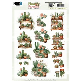 3D Cutting Sheet - Berries Beauties - Plant Paradise - Greenhouse Shelves