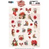 Cutting Sheet - Yvonne Ceations - Floral Christmas- Small Elements