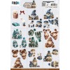 3D Cutting Sheet - Berries Beauties - Gnomie Holidays - Mini