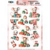 3D Cutting Sheet - Berries Beauties - A Very Furry Christmas - Mouse
