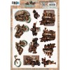 3D Cutting Sheet - Berries Beauties - Steampunk - Vehicles