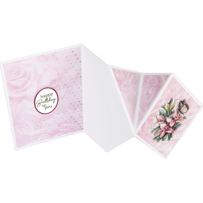 3D and Do - Card Deco Essentials - Pink Florals