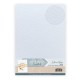 Embossed Paper - Card Deco  Baroque Charm - White