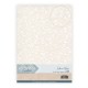 Embossed Paper - Card Deco - Elegant Scroll - Sand