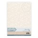 Embossed Paper - Card Deco - Floral Whispers - Sand