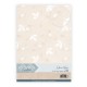 Embossed Paper - Card Deco - Blooming Elegance - Sand
