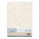 Embossed Paper - Card Deco - Delicate Blossoms - Sand