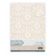 Embossed Paper - Card Deco - Ornate Damask - Sand