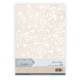 Embossed Paper - Card Deco - Butterfly Garden - Sand