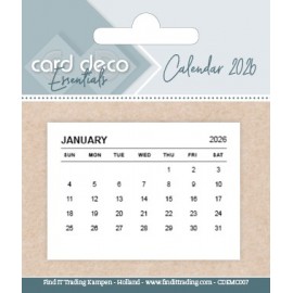 Card Deco Essentials - Calendar tabs