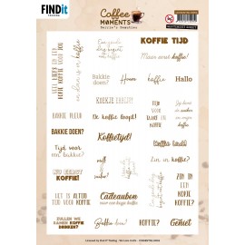 Card Deco - Sentiments - NL - Coffee Moments
