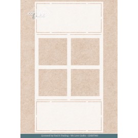 Stencil - Card Deco Essentials - Farm Window - A5