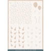 Stencil - Card Deco Essentials - Teddy Party - A5