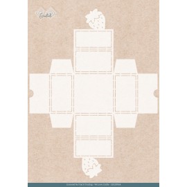 Stencil - Card Deco Essentials - Sweet Strawberries - Sweet Box - A4