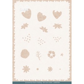 Stencil - Card Deco Essentials - Sweet Strawberries - Sweet Strawberries - A5
