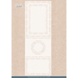 Stencil - Card Deco Essentials - A Very Furry Christmas - Very Furry Card - A4