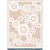 Stencil - Card Deco Essentials - Steampunk - Steampunk Gears - A5