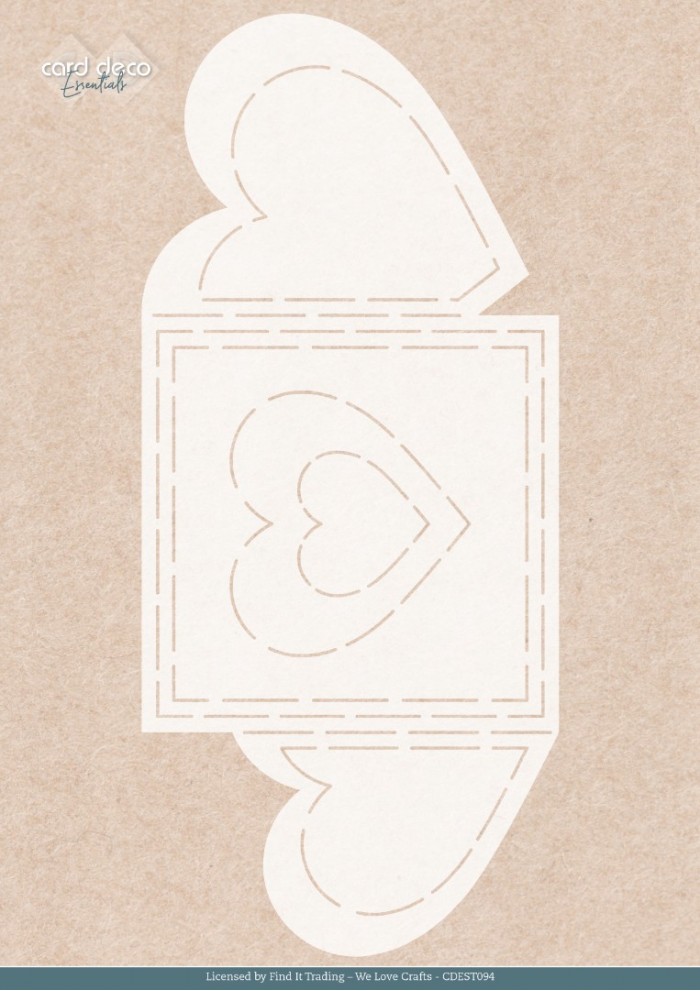 Stencil - Card Deco Essentials - Owlways Yours - Always Yours Card