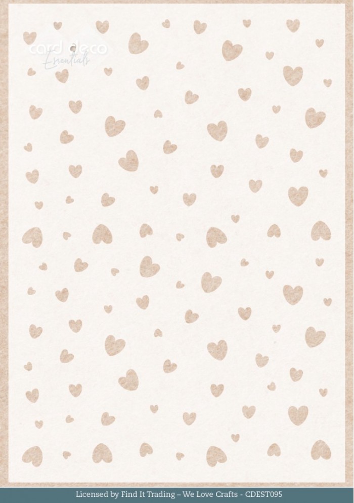 Stencil - Card Deco Essentials - Owlways Yours - Akways Yours Hearts