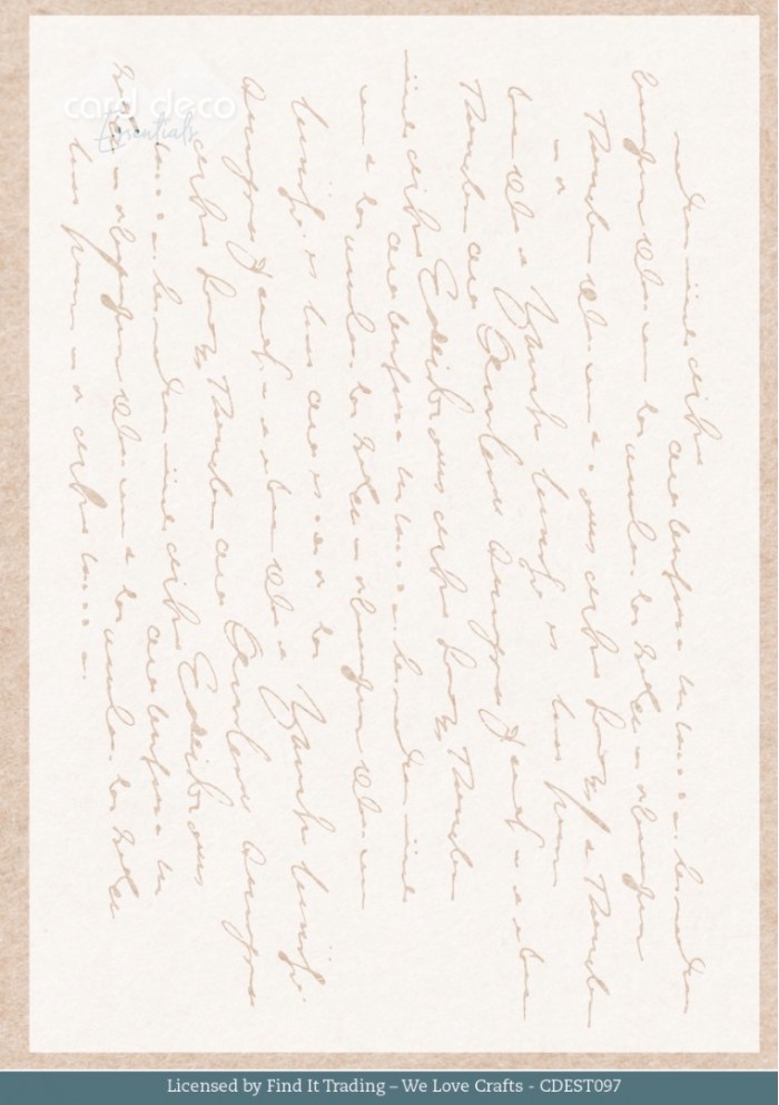 Stencil - Card Deco Essentials - Winter Bunnies - Winter Tekst