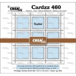 Vierkant Postzegelvel Taylor met 9 vierkanten 122 x 122 mm