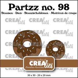 Donut middel en klein