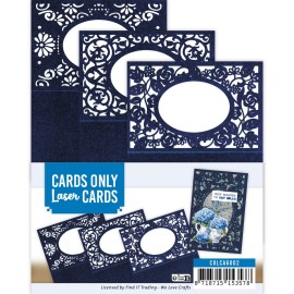 Cards Only - Laser Cards 4K - Set 1 blauw