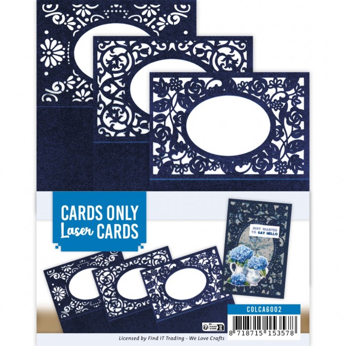 Cards Only - Laser Cards 4K - Set 1 blauw