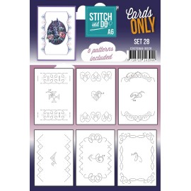 Stitch and Do - Cards Only A6 - Set 28