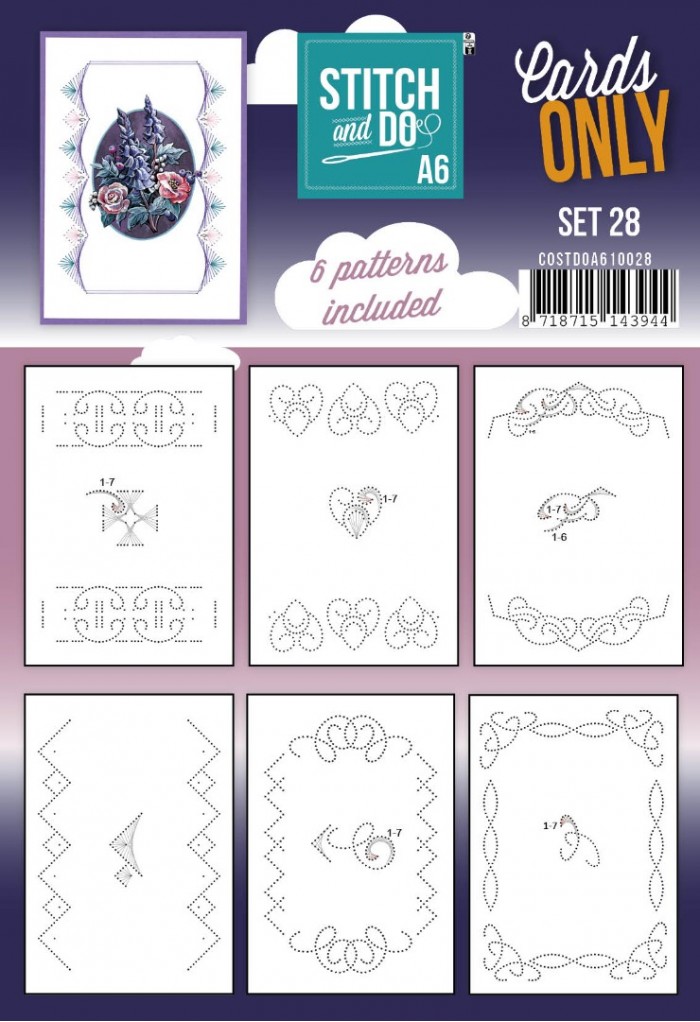 Stitch and Do - Cards Only A6 - Set 28
