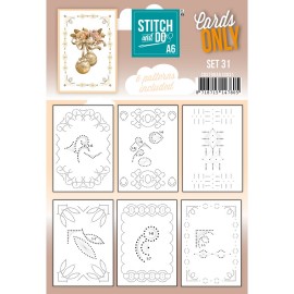 Stitch and Do - Cards Only A6 - Set 31