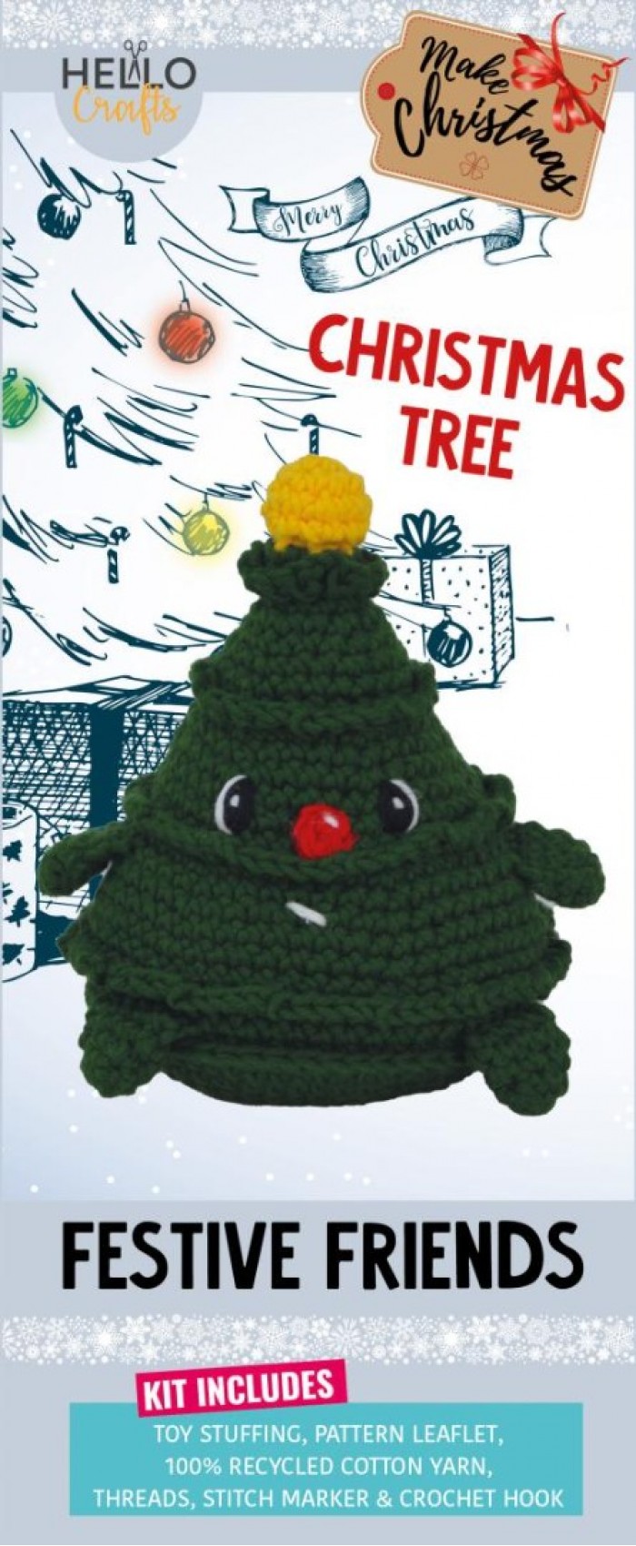 Knitty Critters - Festive Freinds - Christmas Tree