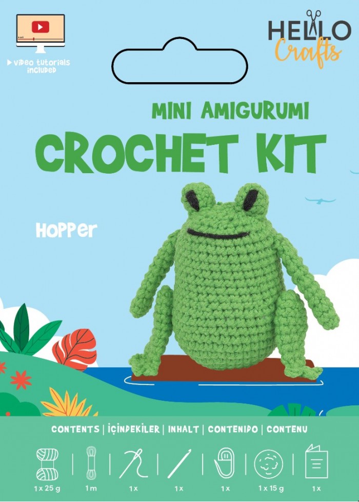 Knitty Critters - Easy Amigurumi Kit - Hopper
