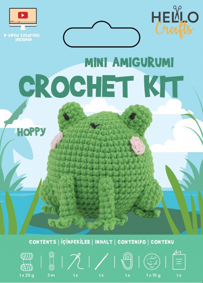 Knitty Critters - Easy Amigurumi Kit - Hoppy