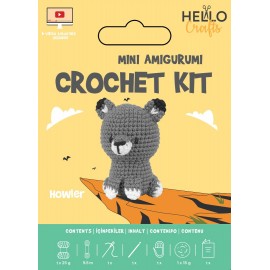 Knitty Critters - Easy Amigurumi Kit - Howler