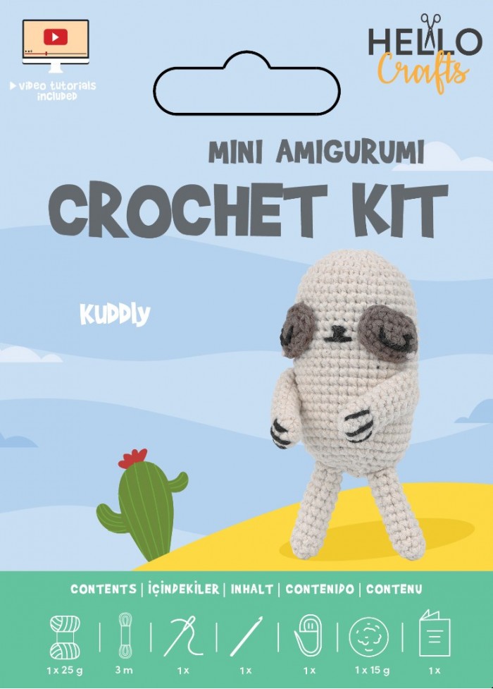 Knitty Critters - Easy Amigurumi Kit - Kuddly
