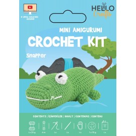 Knitty Critters - Easy Amigurumi Kit - Snapper
