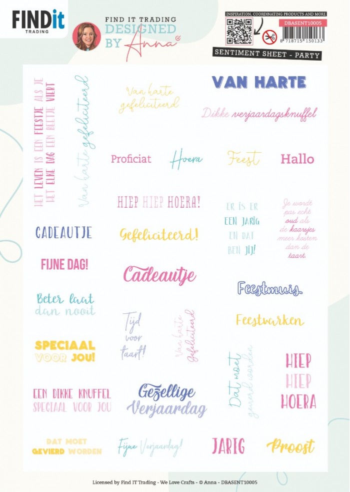 Sentiments - Designed by Anna - Party