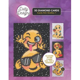 Dotty Designs Diamond 3D Cards Kit 05 - Smilies