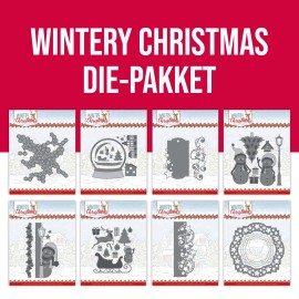Wintry Christmas Cutting Die Set – 8 pieces