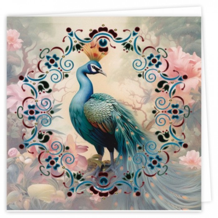 Dot and Do Cards 19 - Peacock