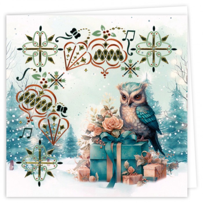Dot and Do Cards 29 - Berries Beauties - Emerald Christmas Animals