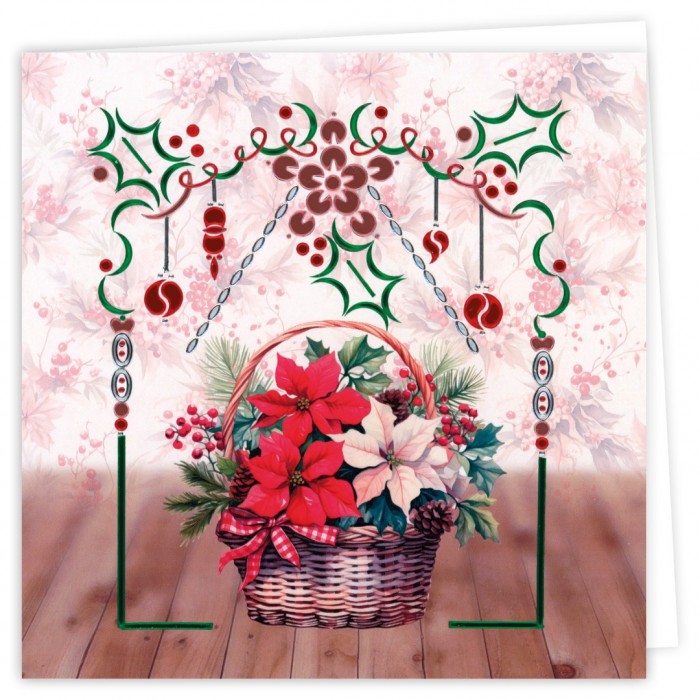 Dot and Do Cards 30 - Berries Beauties - Poinsettia