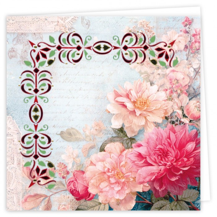 Dot and Do Cards 33 - Berries Beauties - Pink Flowers